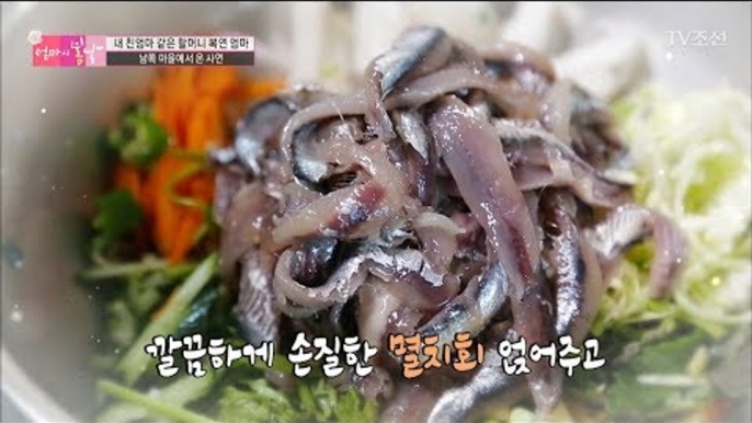 멸치회의 기가 막힌 맛에 빠져버린 신현준! [엄마의 봄날] 90회 20170528