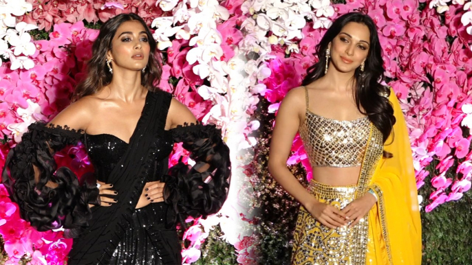 Kiara Advani and Pooja Hegde attended the Akash Ambani & Shloka Mehta's reception | FilmiBeat