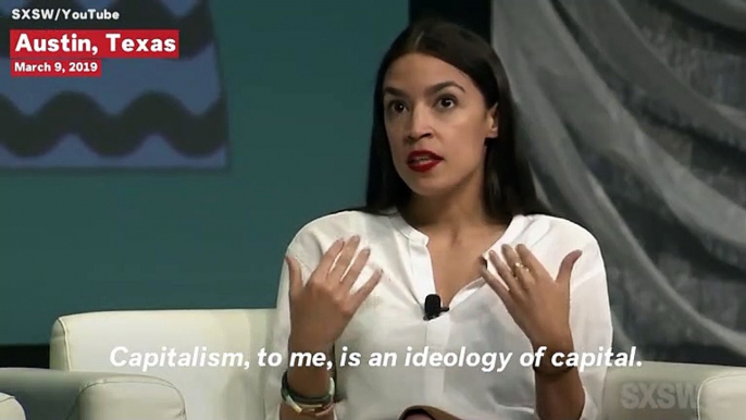 NY Rep. Alexandria Ocasio-Cortez Says Capitalism 'Cannot Be Redeemed'