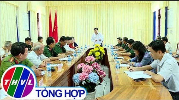 THVL | Bí thư Tỉnh ủy Vĩnh Long kiểm tra công tác chuẩn bị tuyển quân năm 2019