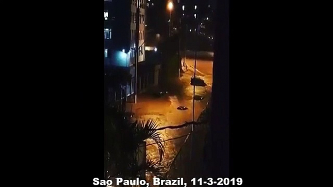 Flooding in Sao Paolo Brasil