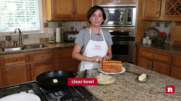 How to make french toast with Elissa the Mom | Rare Life