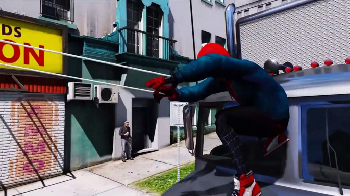 ULTIMATE SPIDER-MAN (Miles Morales) vs BIG KINGPIN - Into The Spider-Verse