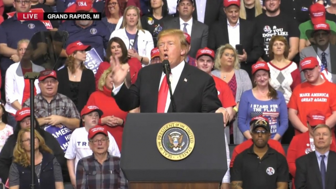 Trump Says Democrats 'Defrauding The Public With Ridiculous Bulls***'