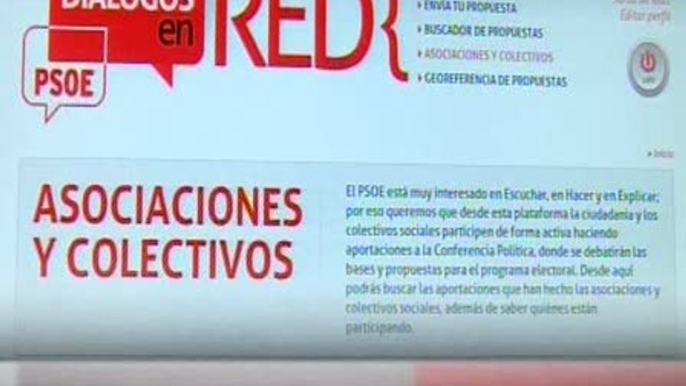 PSOE presenta 'Diálogos en Red'