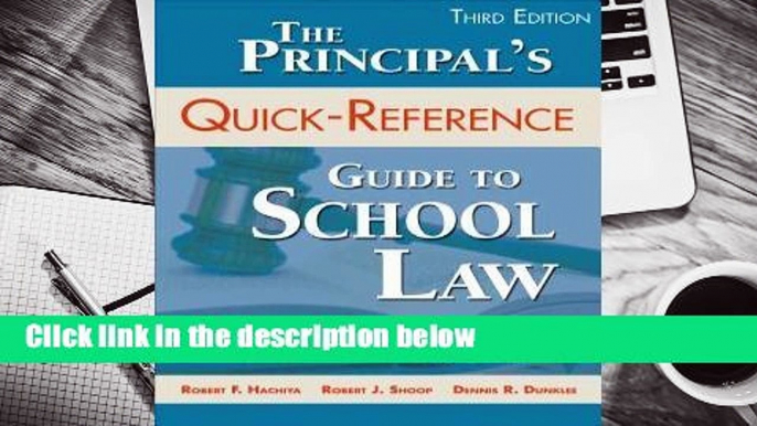 About For Books  The Principal's Quick-Reference Guide to School Law: Reducing Liability,