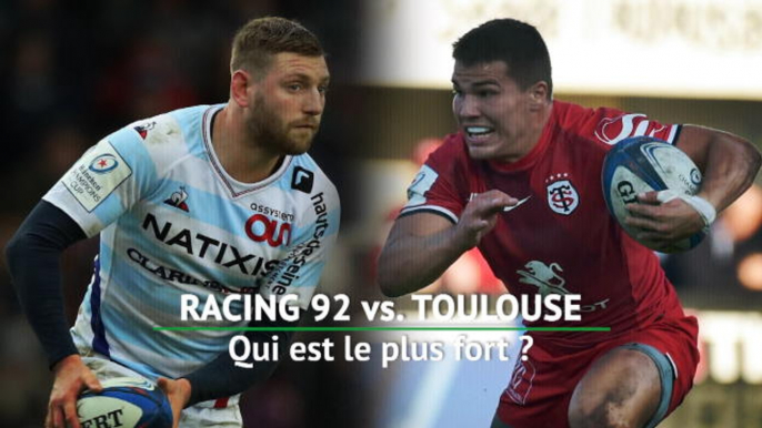 Quarts - Racing 92 vs. Toulouse, qui est le plus fort ?