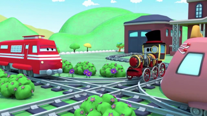 Troy le Train -  Troy le train Shérif et Tony le hors-la-loi - Dessin animé de Tains pour enfants