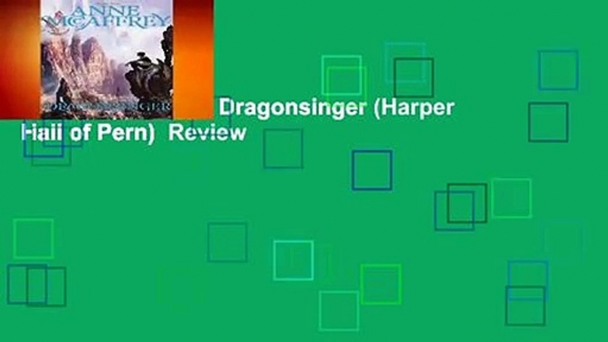 About For Books  Dragonsinger (Harper Hall of Pern)  Review