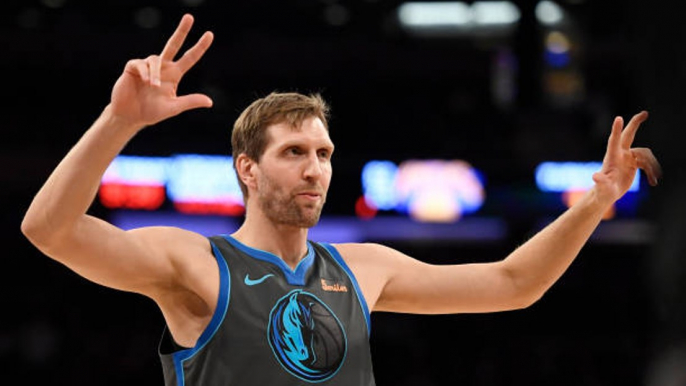 Dirk Nowitzki Moves Up NBA's All-Time Scoring List