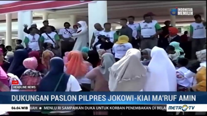 Sejumlah Warga Aceh Barat Daya dan Langsa Deklarasi Dukung Jokowi-Ma'ruf