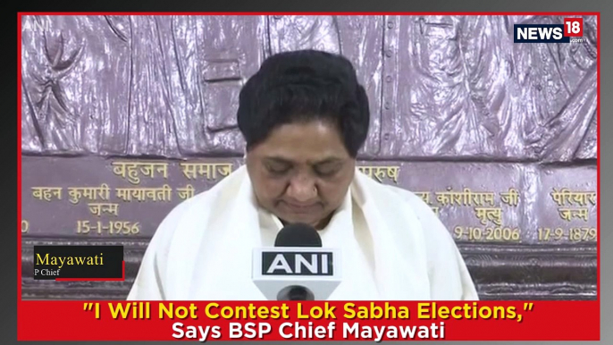 Mayawati Won't Contest 2019 Polls, Says More Important For SP-BSP Alliance To Win