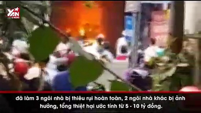 Các thanh niên chữa cháy bằng chai nhựa đựng nước lọc và cái kết đắng