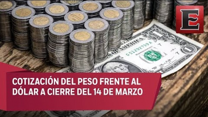 Así cerró el peso frente al dólar