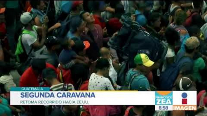 ¡Viene 2da caravana de migrantes a México! | Noticias con Zea