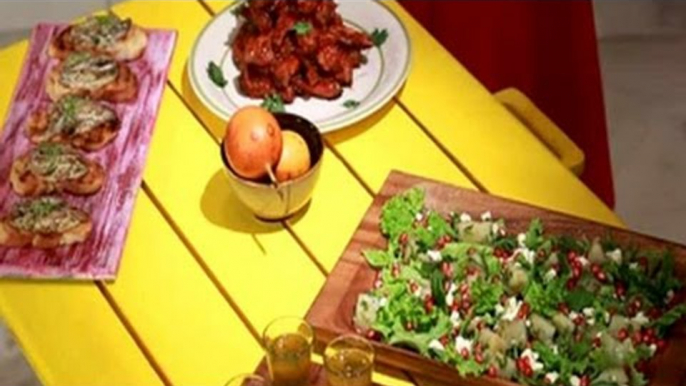 My Yellow Table: Try this flavourful version of chicken wings and shakarkandi chaat