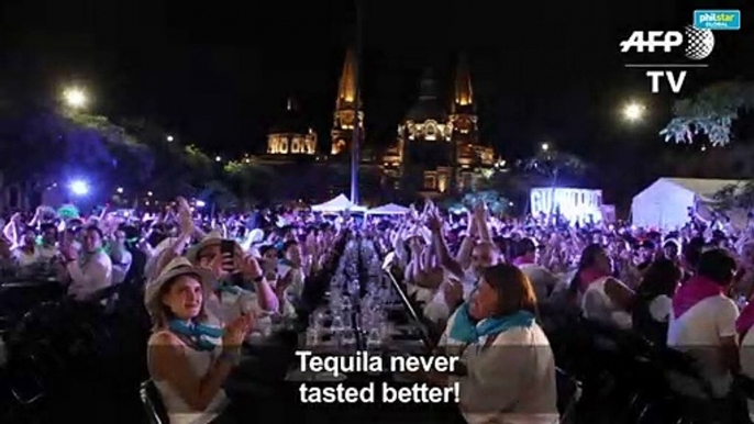 World's largest tequila tasting enters Guinness book of records