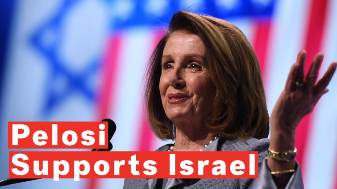 Nancy Pelosi Reaffirms Democrats' Support For Israel At AIPAC