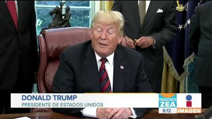 Donald Trump admite que no hay pruebas de terroristas en caravana migrante | Noticias con Zea