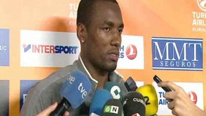 Ibaka: "Estoy muy contento, no esperaba jugar"