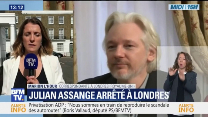 Le fondateur de WikiLeaks Julian Assange arrêté à Londres