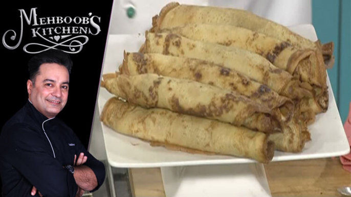 Chicken Cheese Pancakes Recipe by Chef Mehboob Khan 10 April 2019