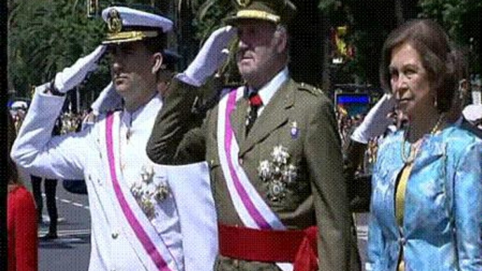 Los Reyes presiden las celebraciones del Día de las Fuerzas Armadas