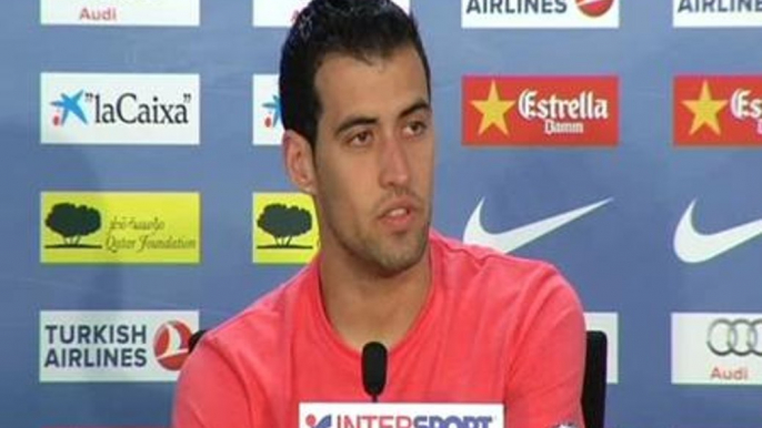 Busquets: "La temporada ya es buenísima"