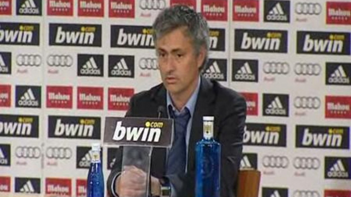 Mourinho: "La culpa es del entrenador"