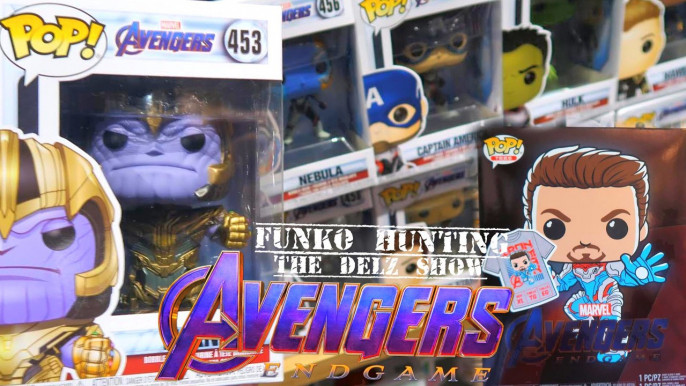 MARVEL THE AVENGERS ENDGAME MOVIE DAY FUNKO POP HUNTING VLOG WITH THANOS,THOR,IRONMAN, CAPTAIN AMERICA,THOR ,HULK & MORE #THEAVENGERSENDGAME