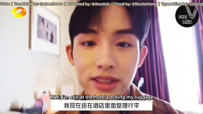 [ENG] 190330 WayV Winwin My Brilliant Masters Weibo Update