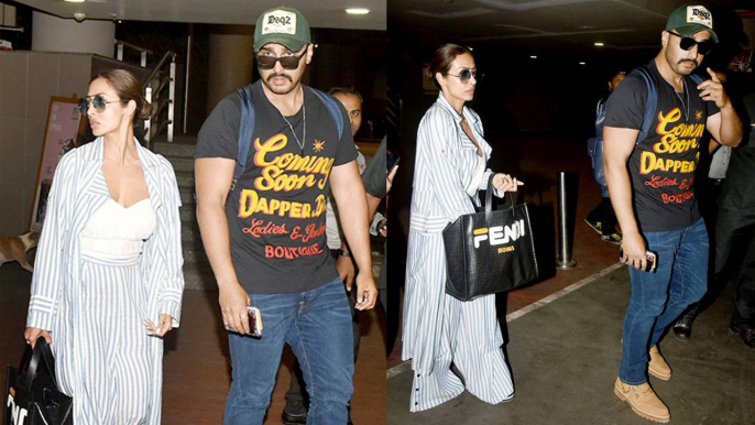 Malaika Arora back from Maldives with Arjun Kapoor; Check Out | FilmiBeat