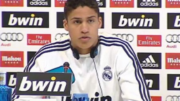 Varane: "Mourinho es el mejor entrenador del mundo"