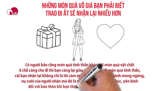 NHỮNG MÓN QUÀ VÔ GIÁ BẠN PHẢI BIẾT TRAO ĐI ẮT SẼ NHẬN LẠI NHIỀU HƠN