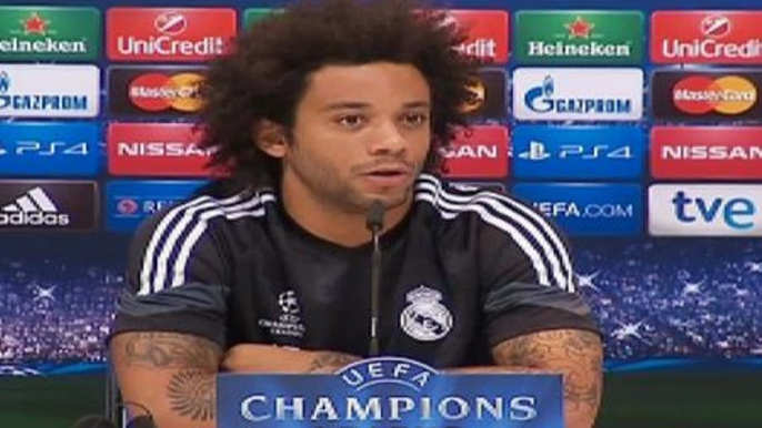 Marcelo: "El Real Madrid siempre tiene mucha presión y queremos estar mejor que el año pasado"