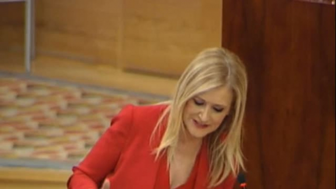 Las imprecisiones de Cifuentes en sus acusaciones a Podemos