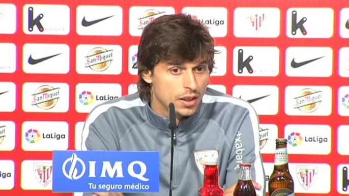 Iturraspe cree que el partido contra el Eibar es "muy, muy importante"