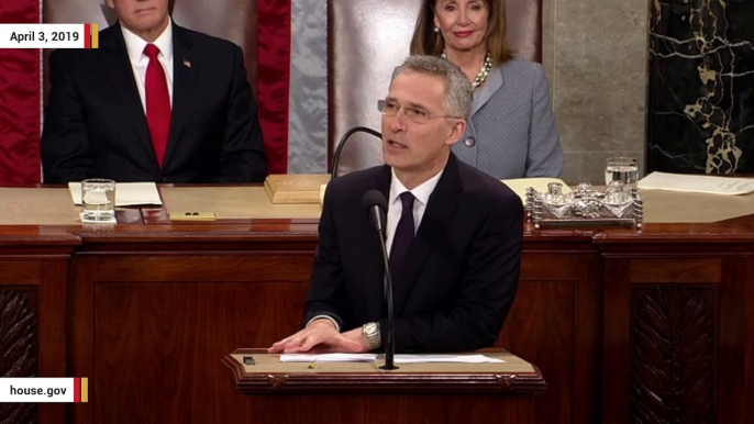 NATO Secretary General Jens Stoltenberg Tells Congress: US Is The 'Backbone' Of Alliance