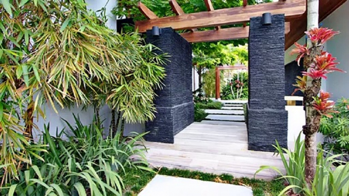 Tropical Side Yard Landscaping Ideas