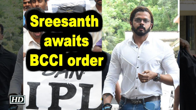 Sreesanth awaits BCCI order on his punishment, holds ‘Nach Baliye’