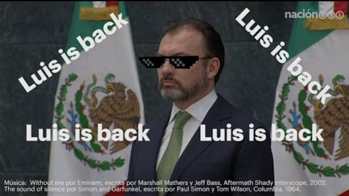 Luis is back! EPN nombra a Luis Videgaray como Secretario de Relaciones Exteriores