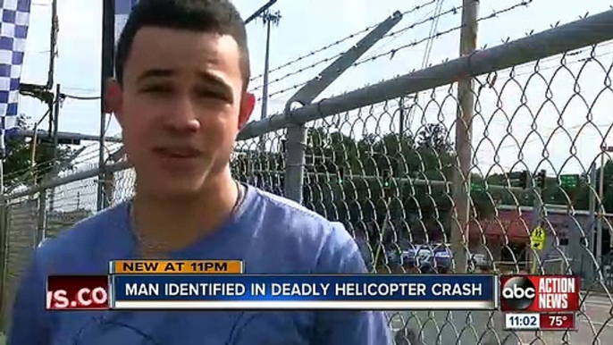 One Person Dead After Helicopter Crashes Onto Busy Florida Highway