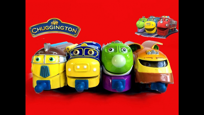 4 Chuggington Die Cast Stacktrack Koko Brewster Action Chugger Frostini - Unboxing Review