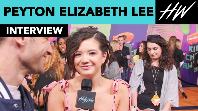 Peyton Elizabeth Lee from "Andi Mack" Calls Out Asher Angel For Best Prankster on Set!! | Hollywire