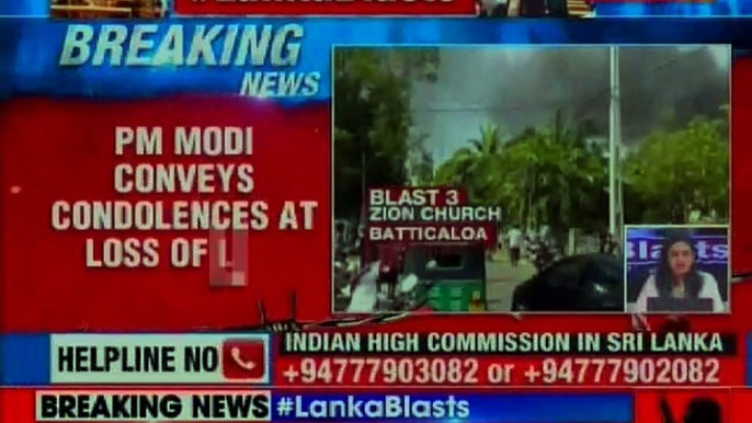 Sri Lanka, Colombo Blasts: PM Narendra Modi condemns Sri Lanka bomb blast, offer help