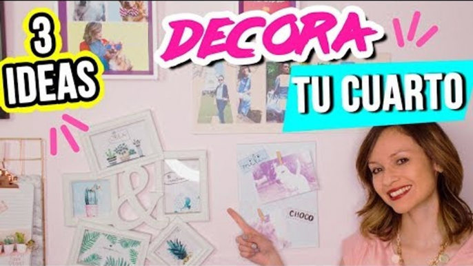 3 Ideas Para Decorar Tu Cuarto | Decora Tus Espacios