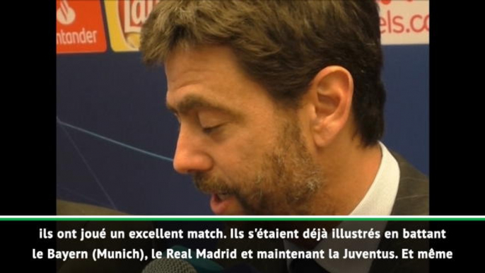 Quarts - Agnelli : "L'Ajax? Un candidat sérieux pour gagner la Ligue des Champions"