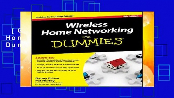 [GIFT IDEAS] Wireless Home Networking For Dummies by Danny Briere