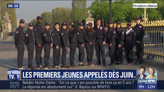 Ils sont les premiers appelés ..dès le mois de juin, 2000 jeunes vont débuter leur service national universel