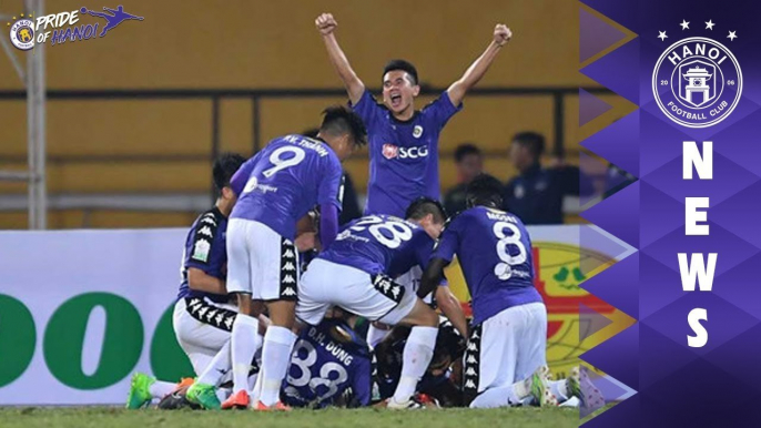 5 lần gần nhất CLB Hà Nội "xé lưới" Hải Phòng tại V.League trên SVĐ Hàng Đẫy | HANOI FC